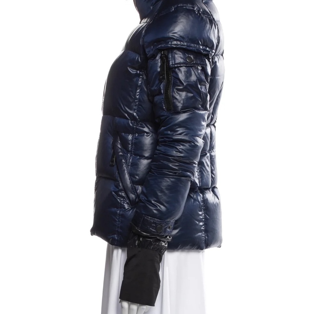 Sam. Midnight Blue Puffer Jacket - image 3